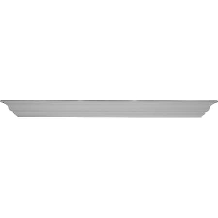 Ekena Millwork 60"W x 4 1/2"H x 4 1/2"P Classic Shelf SH60X04X04CL